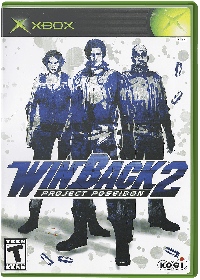 Winback 2 Project Poseidon Xbox US box art